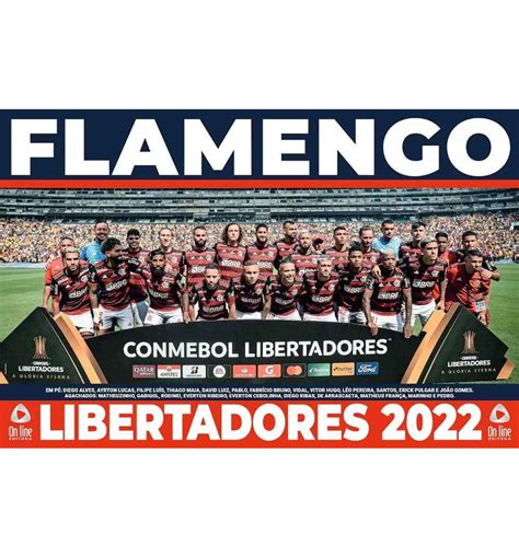 Revista Pôster Flamengo Tricampeão da Libertadores Mengão Tricampeão