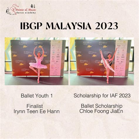 2023 Ibgp Malaysia Pointe And Music Dance Academy