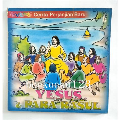 Jual Buku Mewarnai Cerita Perjanjian Baru Yesus Dan Para Rasul