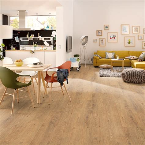 Wood Grain 8mm Thames Oak Laminate Flooring DFD