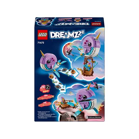 LEGO 71472 Dreamzzz Izzie's Narwhal Hot-Air Balloon