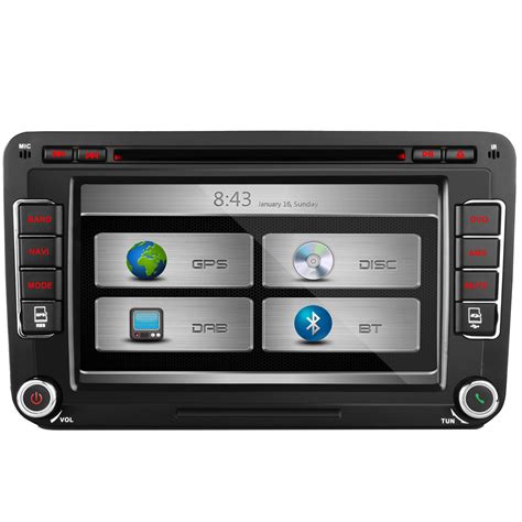 Vw Golf Mk5 Mk6 Head Unit Stereo Dab Radio Kudos Satnav Gps Bluetooth Scirocco Ebay