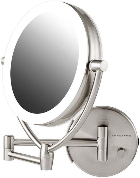 Amazon Ovente 7 5 Lighted Wall Mount Makeup Mirror 1X 10X