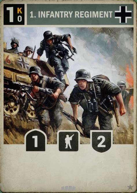 1 Infantry Regiment Kards The Wwii Ccg Wiki Fandom