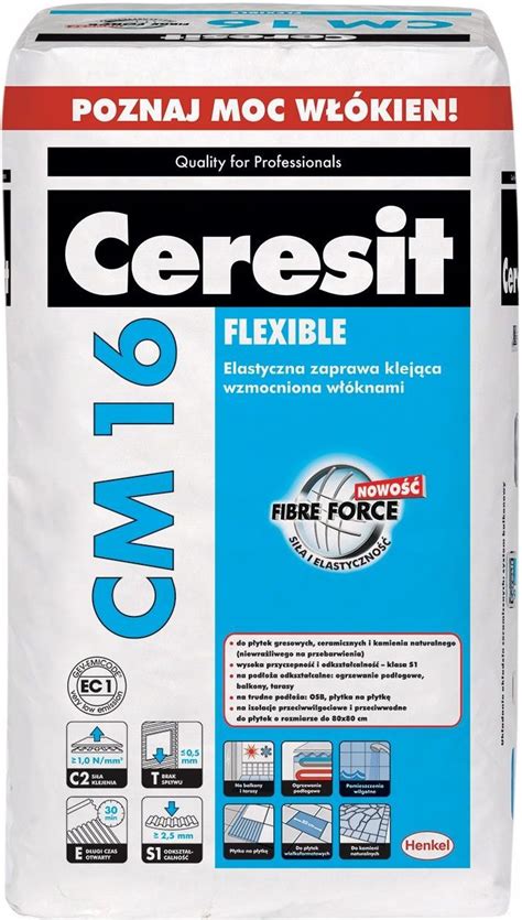 Klej Ceresit Cm Flex Kg Opinie I Ceny Na Ceneo Pl