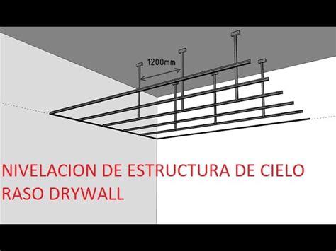 NIVELACION DE ESTRUCTURA PARA CIELO RASO EN DRY WALL 51 OFF