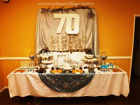 70th Birthday Winter Wonderland Theme 70th Birthday Party Ideas For