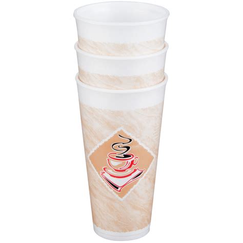 Dart 20x16g 20 Oz Espresso Foam Cup 20pack