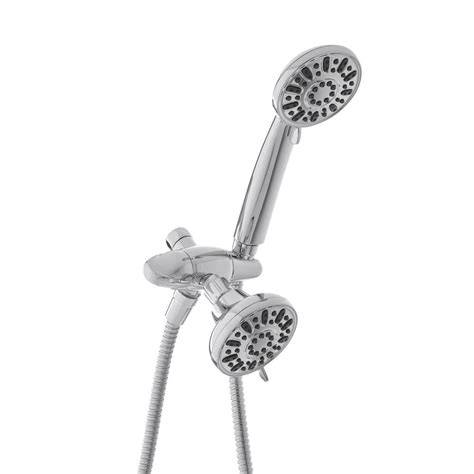 Glacier Bay 4 Spray 3 5 In Dual Shower Head And Handheld Shower Head