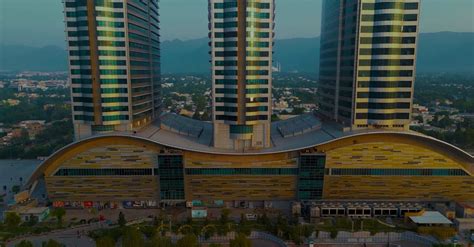 Aerial footage of centaurus mall islamabad Free Stock Video Footage, Royalty-Free 4K & HD Video Clip