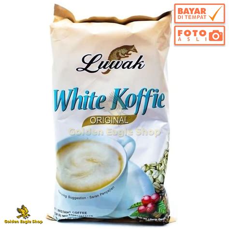 Kopi Luwak White Coffee White Koffie Original 200g 10 Sachet X 20g Lazada Indonesia