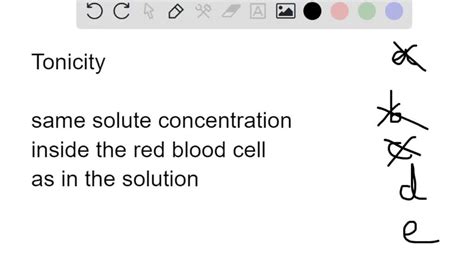 SOLVED In The Video You Saw Ine Human Blood Cells 09 Deionized H2O