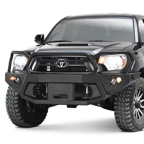 Fab Fours Toyota Tacoma 2012 Premium Full Width Blacked Front Winch