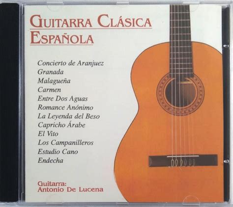 Cd Antonio De Lucena Guitarra Clásica Española 1996 MercadoLivre