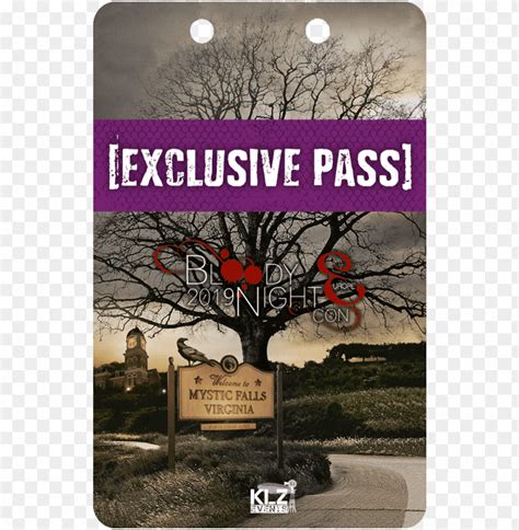 Exclusive Pass Vampire Diaries Mystic Falls Background Png