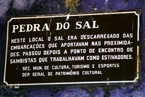 Hist Ria Da Pedra Do Sal Di Rio Do Rio De Janeiro