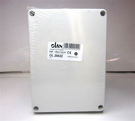 Olan Ol White Thermoplastic Junction Box Enclosure Ip Water