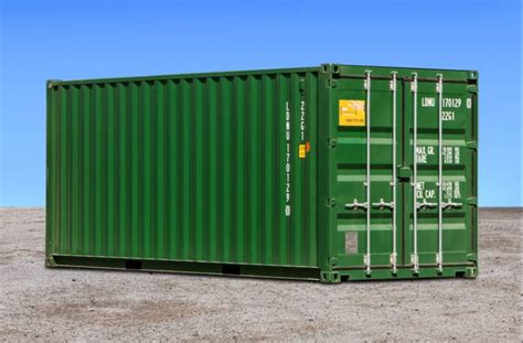 Galvanized Steel Dry Container Cargo Shipping Containers At Rs