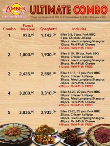 Amber's Golden Plate Restaurant Menu & Prices - January, 2025