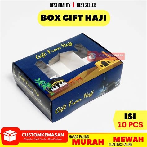 Jual Box Gift Haji Isi 10 Pcs Box Haji Dus Haji Box Umroh Dus