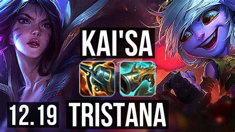 Kai Sa Blitzcrank Vs Tristana Maokai Adc Legendary Kr