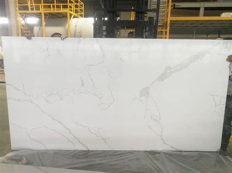 Quartz Stone Slabs Stone Slabs 1361 Calacatta White Quartz Slab