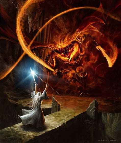 Lord Of The Rings Balrog The Hobbit