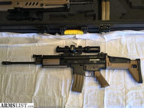 Armslist For Sale Fn Scar 16s Black Fde Combo One Of A Kind 2500