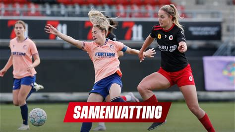 Samenvatting Excelsior Vrouwen Vs Fortuna Sittard Vrouwen YouTube