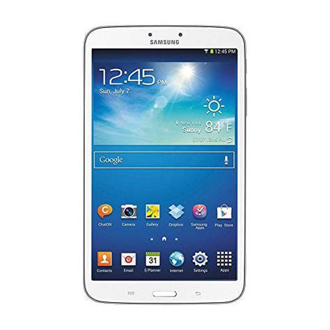 Restored Samsung Galaxy Tab Gb Pearl White Wi Fi Sm