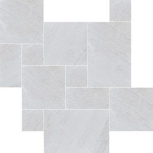 Carrara Fine Picked Marble French Pattern Paver 3cm FBR Marble