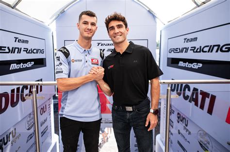 Albert Arenas Continues In Moto With Gresini Racing Luca Gresini Sees