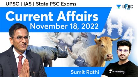 Daily Current Affairs In Hindi Nov Sumit Rathi Upsc