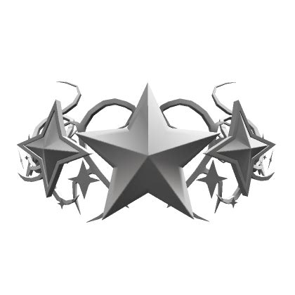 Silver Star Cyber Sigil Crown Roblox Item Rolimon S