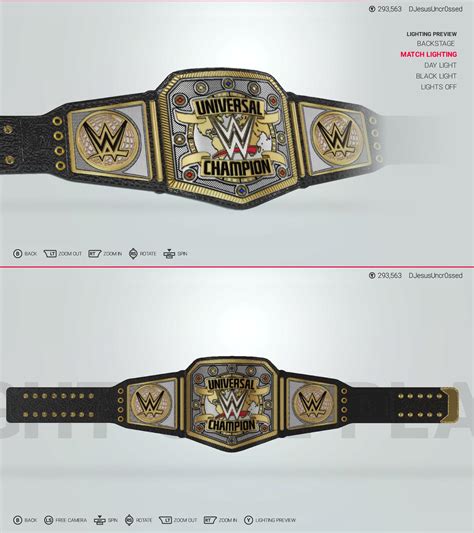 Custom IWGP-inspired WWE Universal Championship now available on Xbox ...