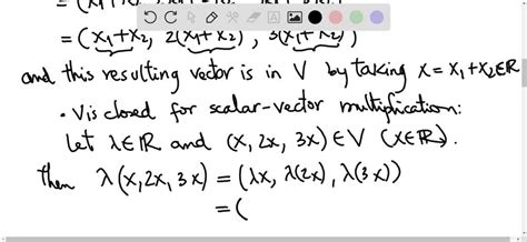 Solved The ‘subspace Requirements’ Are The Requirements That For Any Vectors X Y In A Subspace