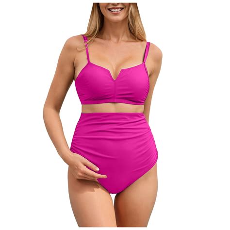 Durtebeua Bikini Set For Women Sexy Swimwear Halter String Triangle Bikini Sets Piece Swim