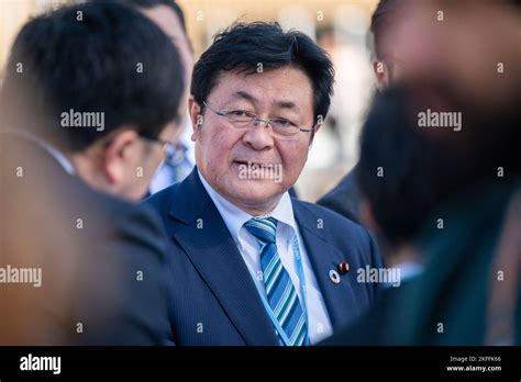 Scharm El Scheich Egypt 18th Nov 2022 Akihiro Nishimura Minister