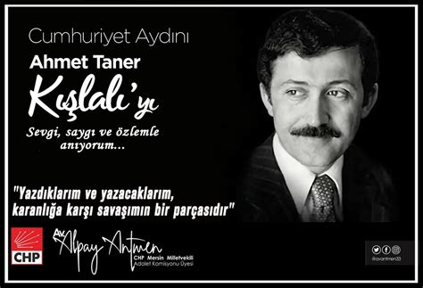 Cumhuriyet Ayd N Ahmet Taner K Lal Y Sayg Ve Zlemle An Yorum