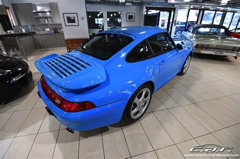 993 Turbo Riviera Blue Rporsche