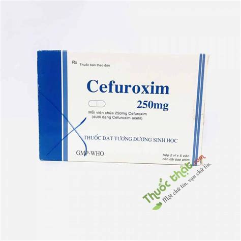 Cefuroxim 250mg Thuốc điều Trị Nhiễm Khuẩn