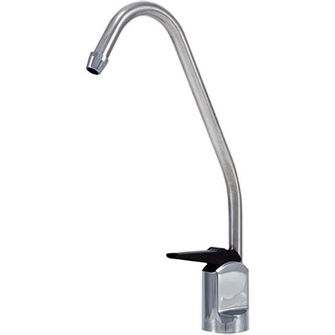 Robinet Chrom Poussoir Noir Pour Quipement D Osmose Inverse Bbagua