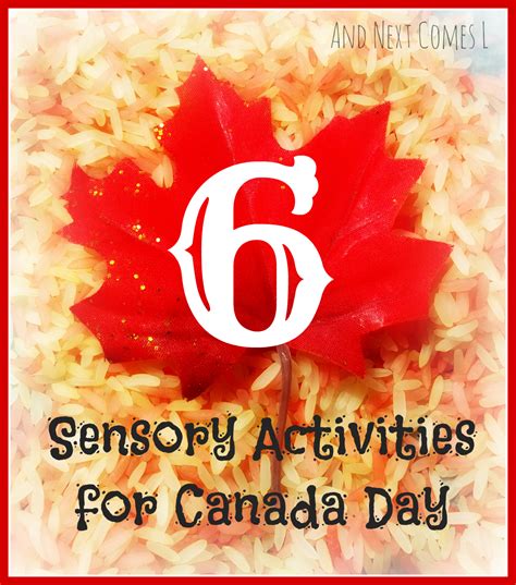 6 Sensory Activities For Canada Day And Next Comes L Hyperlexia