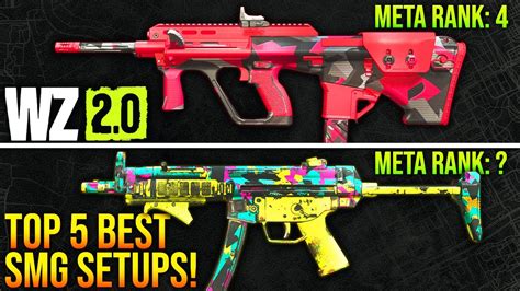 Warzone 2 Top 5 Meta Smg Loadouts After Update Warzone 2 Best Setups