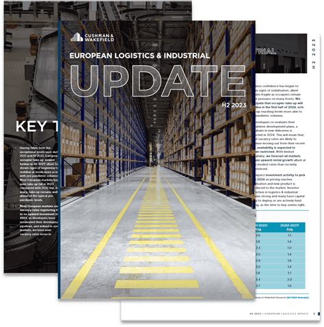 European Logistics Real Estate Market Insights H2 2023 | Cushman