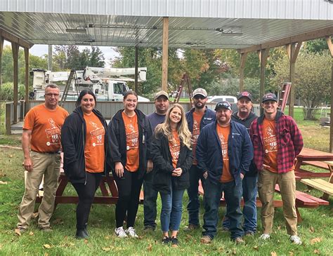 Remc Employees Upgrade Shelter House Indiana Connection