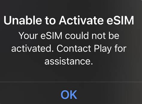 Airalo UK eSIM successfully installed, but got “unable to activate eSIM ...