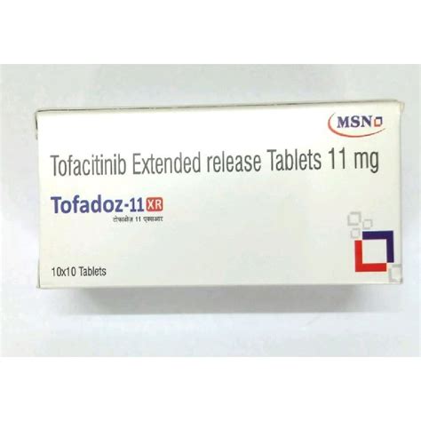 Tofacitinib Extended Release Tablets At Rs 500 Tofatas Tablet In