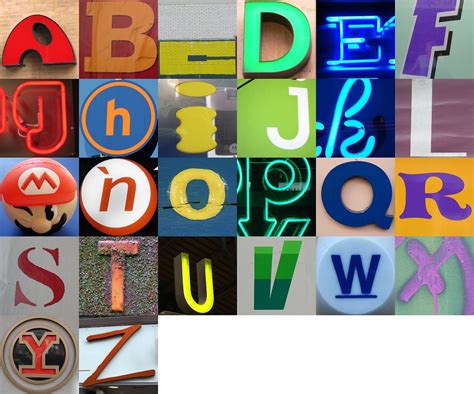 Rainbow Letters Postings To The Themed Alphabets Group Dur… Flickr