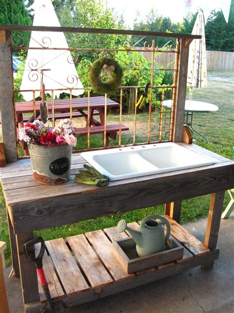 Diy Garden Sink And Project Ideas Simphome Outdoor Garden Sink